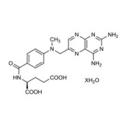 Chemical structure of Methotrexate.