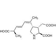Chemical structure of Domoic Acid.