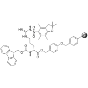 Fmoc-D-Arg(Pbf)-Wang Resin