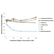 Competitive ELISA analysis.