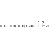 Chemical structure of 4-Arm PEG-Methacrylate.
