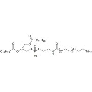 Chemical structure of DLPE-PEG-NH2.