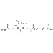 Chemical structure of DLPE-PEG-COOH.