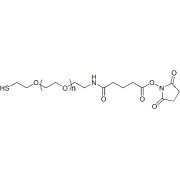 Chemical structure of SH-PEG-SGA.
