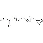 Chemical structure of AC-PEG-Epoxide.