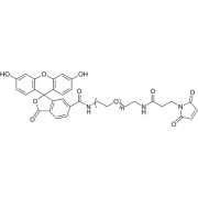 Chemical structure of FITC-PEG-Mal.