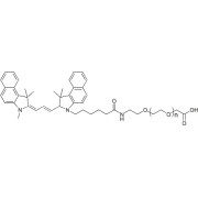 Chemical structure of Cy3.5-PEG-COOH.