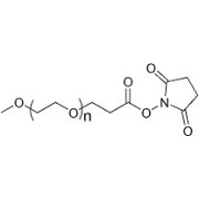 Chemical structure of mPEG-SPA.