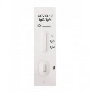 COVID-19 IgG/IgM Rapid Test Kit casette.