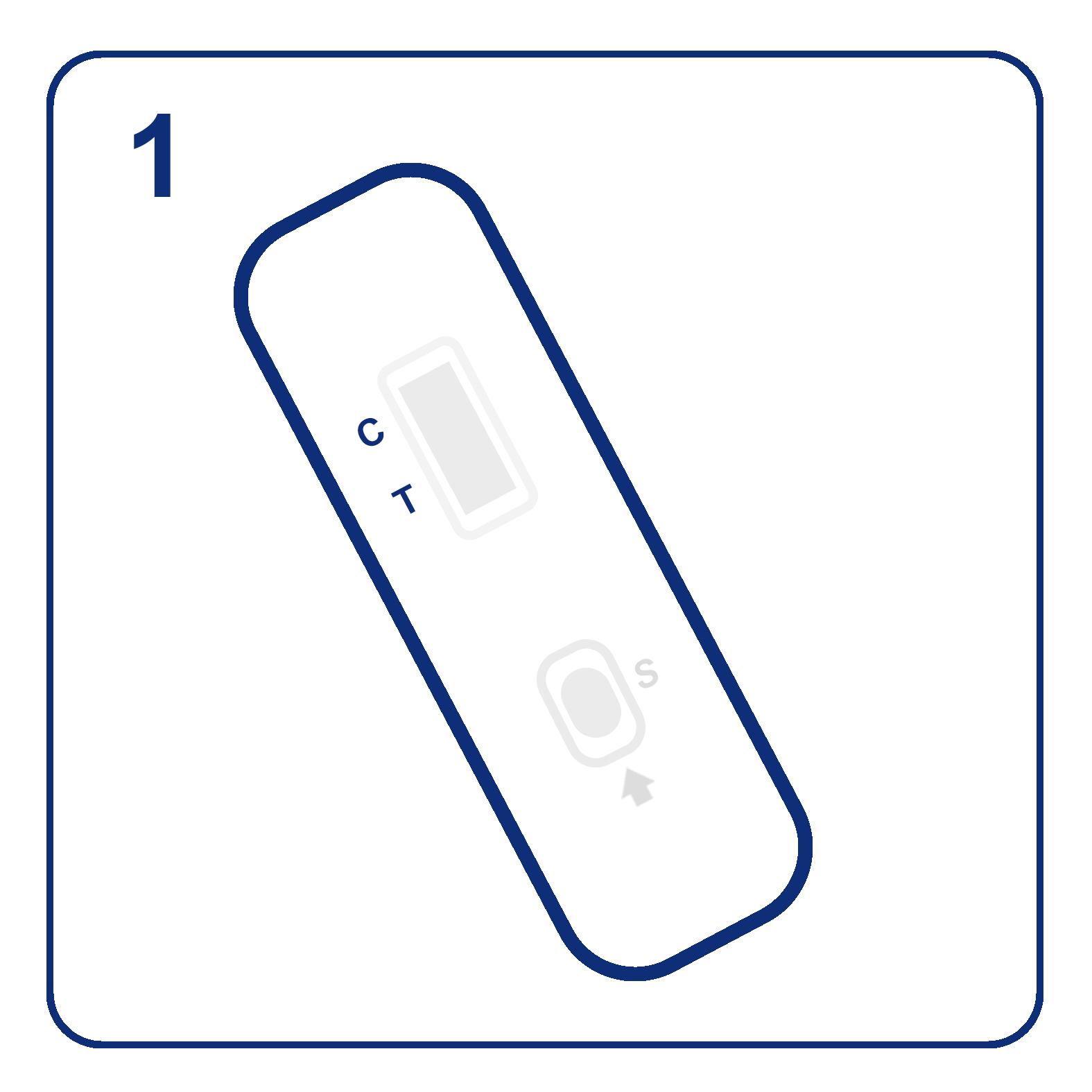 Place the cassette on a level surface at room temperature (15-25°C, 59-77°F).
